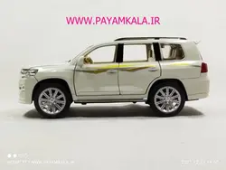 (دودزا) ماکت تویوتا لندکروز (TOYOTA V8 CHEZHI)(CZ123AD) سفید