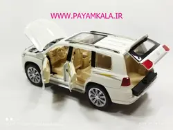 (دودزا) ماکت تویوتا لندکروز (TOYOTA V8 CHEZHI)(CZ123AD) سفید