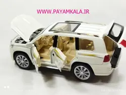 (دودزا) ماکت تویوتا لندکروز (TOYOTA V8 CHEZHI)(CZ123AD) سفید