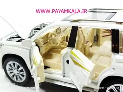 (دودزا) ماکت تویوتا لندکروز (TOYOTA V8 CHEZHI)(CZ123AD) سفید