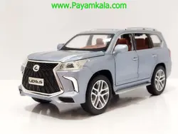 ماکت لکسوس جعبه دار (LEXUS LX570 BY JFL) نقره ای