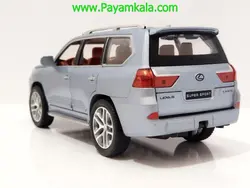 ماکت لکسوس جعبه دار (LEXUS LX570 BY JFL) نقره ای