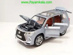 ماکت لکسوس جعبه دار (LEXUS LX570 BY JFL) نقره ای