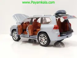 ماکت لکسوس جعبه دار (LEXUS LX570 BY JFL) نقره ای