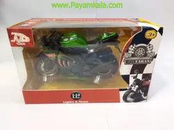 ماکت موتور ریس جعبه دار فلزی (3901YT) سبز