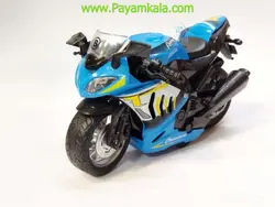 ماکت موتور ریس جعبه دار فلزی (3901YT) آبی