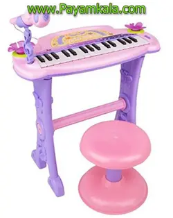 اسباب بازی پیانو و میکروفن صندلی دار (BUDDY FUN PIANO SET)