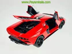 ماکت ماشین فلزی لامبورگینی کانتاش (LAMBORGHINI COUNTACH LPI 800-4 WELLY)(1:24) قرمز