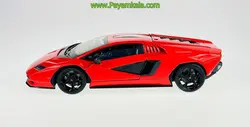 ماکت ماشین فلزی لامبورگینی کانتاش (LAMBORGHINI COUNTACH LPI 800-4 WELLY)(1:24) قرمز