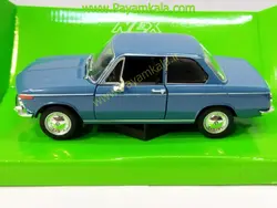 ماکت ماشین ب ام و 2002 (BMW 2002 1:24 WELLY) آبی