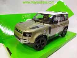 ماکت ماشین فلزی لندرور دیفندر (1:26) (LAND ROVER DEFENDER 2020 WELLY) سبز