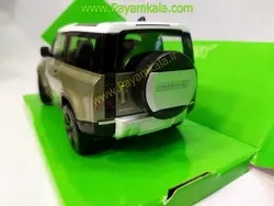 ماکت ماشین فلزی لندرور دیفندر (1:26) (LAND ROVER DEFENDER 2020 WELLY) سبز