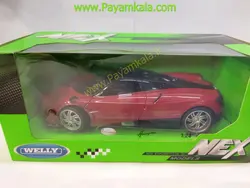 ماکت ماشین فلزی پاگانی (1:24) (PAGANI HUAYRA WELLY) قرمز