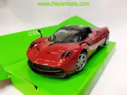 ماکت ماشین فلزی پاگانی (1:24) (PAGANI HUAYRA WELLY) قرمز
