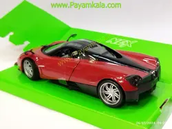 ماکت ماشین فلزی پاگانی (1:24) (PAGANI HUAYRA WELLY) قرمز