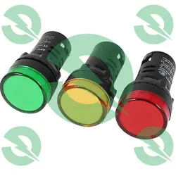 چراغ سیگنال 8 ال ای دی | انواع چراغ سیگنال تابلویی