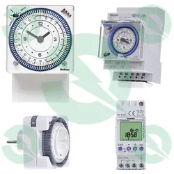 تایمر برق آنالوگ ، تایمر دیجیتال ،پریزتایمردار تبن آلمان