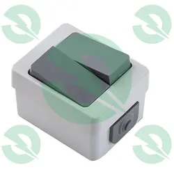 کلید دو پل روکار پارت الکتریک