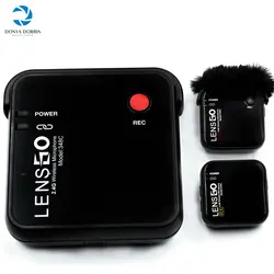 میکروفن بیسیم لنزگو Lensgo LWM-348C 1v1 Wireless Microphone