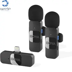خرید میکروفن بی سیم بویا BOYA BY-V2 برای آیفون - دنیا دوربین