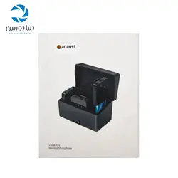 خرید میکروفون بی سیم انسر Answer M2 2in1 | دنیا دوربین