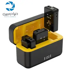 خرید میکروفن بی سیم دو کاربر SX12 DUAL آیفونی | دنیا دوربین