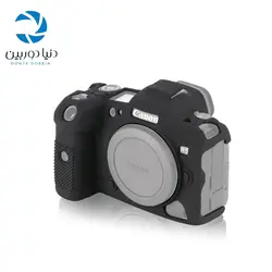 خرید کاور دوربين سیلیکونی مشکي Canon Eos R5 cover | دنیا دوربین