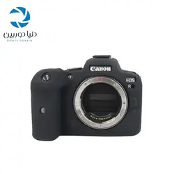خرید کاور دوربين سیلیکونی مشکي Canon Eos R5 cover | دنیا دوربین