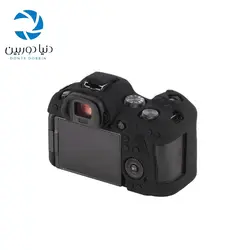 خرید کاور دوربين سیلیکونی مشکي Canon Eos R6 cover | دنیا دوربین