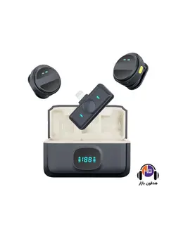 خرید میکروفن بی سیم SX21 WIRELESS MICROPHONE با پورت TYPE-C | دنیا دوربین