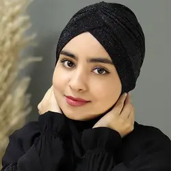 کلاه توربان لمه مشکی