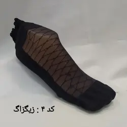 جوراب قایقی کف دوبل مشکی