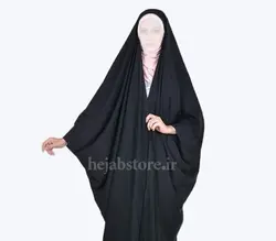 چادر عربی اصیل(جده،عبائی) حریر اسود ایرانی