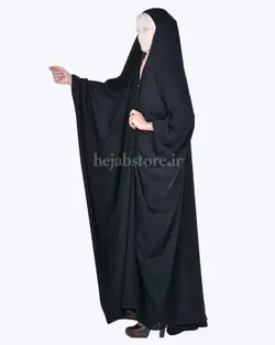 چادر عربی اصیل(جده،عبائی) حریر اسود ایرانی