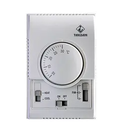 ترموستات اتاقی تکبان سه دور مدل 35 درجه TCR-500