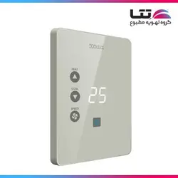 ترموستات اتاقی اکولوکس دو فصل مدل ET-3SFC سفید - گروه تهویه مطبوع تتا