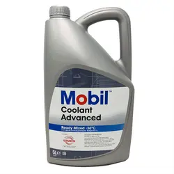 کولانت ضدیخ آبی مدل Advanced برند موبیل - Mobil ( 5 لیتری )