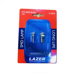 لامپ SMD  پایه آریایی W5W برند لیزر - Lazer (مدل 15 تایی)