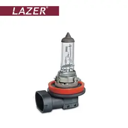لامپ هالوژن گازی پایه H8 لیزر - Lazer