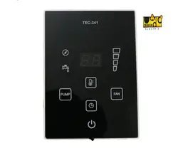 کلید هوشمند تاچ (ترموستات) کولر آبی سراج مدل TEC-341