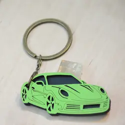 جاکلیدی چوبی رابو طرح پورشه 911 GT3
