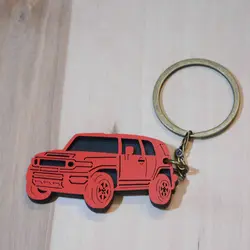 جاکلیدی چوبی رابو طرح تویوتا FJ Cruiser