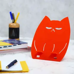 پایه فانتزی موبایل گربه نارنجی