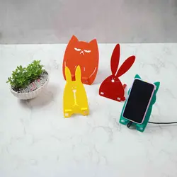 پایه فانتزی موبایل گربه نارنجی