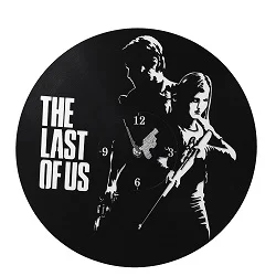 ساعت دیواری طرح گرامافون مدل بازی The Last of Us