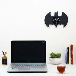 ساعت دیواری طرح گرامافون مدل بتمن (Batman)