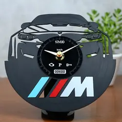 ساعت رومیزی طرح گرامافون مدل BMW M3