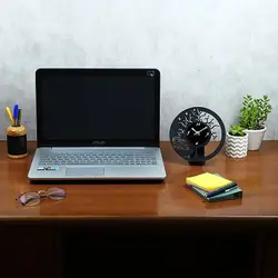 ساعت رومیزی طرح گرامافون مدل درخت رویا