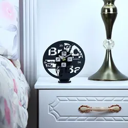 ساعت رومیزی طرح گرامافون مدل بریکینگ بد