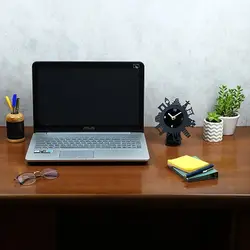 ساعت رومیزی طرح گرامافون مدل معماری جهانی